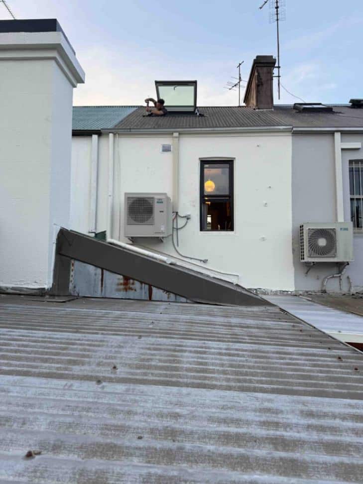 Outdoor units installed as part of an affordable air conditioning installation.