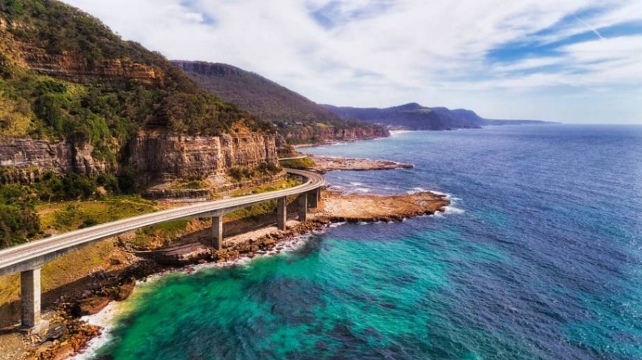 Seacliff bridge in NSW