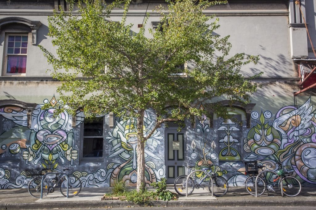 Newtown street art, in Sydney's Inner West