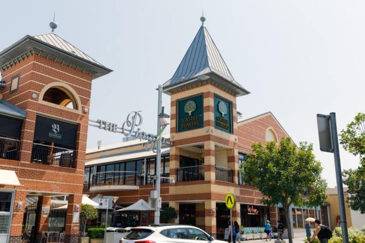 Castle Towers shopping centre in Castle Hill