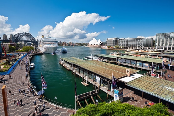 Ferry stations in Circular Quay