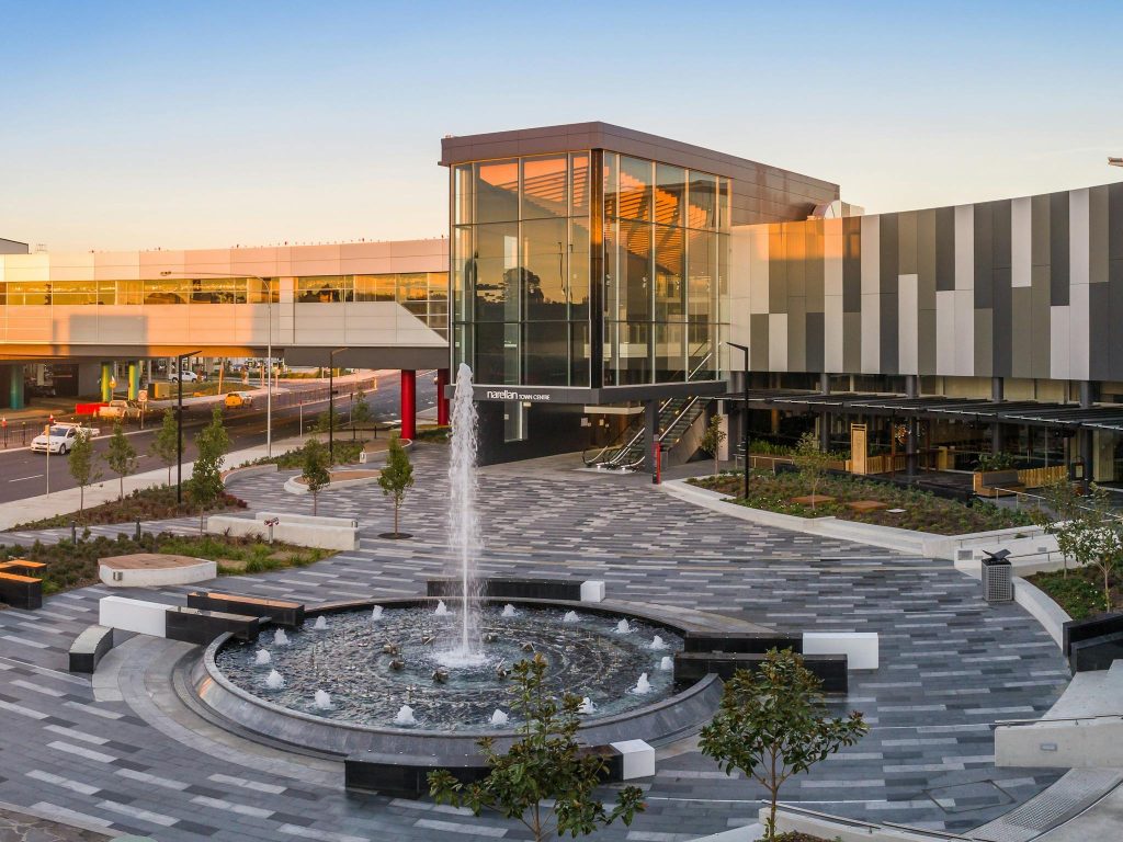 Town centre of Narellan, South West Sydney