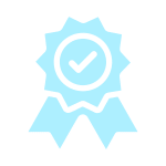 Icon of a quality badge