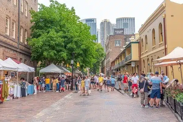 Markets in The Rocks, Sydney
