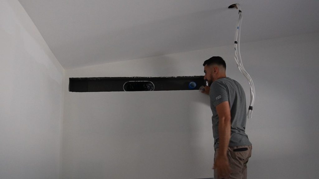 CCA ducted air con installation